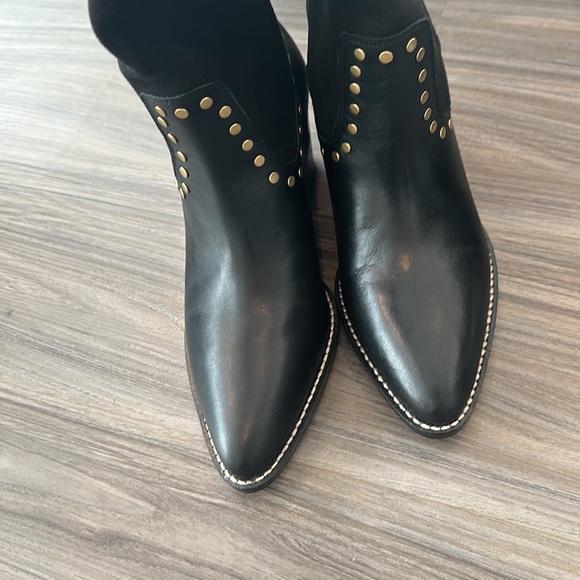 *BRAND NEW* Coach - Pheobe Boots (Black leather & Suede) - Picture 6 of 10